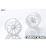 Overdose Rays Gram Lights 57Transcend / Color: White / Offset: 7mm (2pcs)