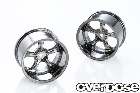 Overdose WORK VS KF 30mm Wheel - Black Metal Chrome Overdose WORK VS KF 30mm Wheel - Black Metal Chrome