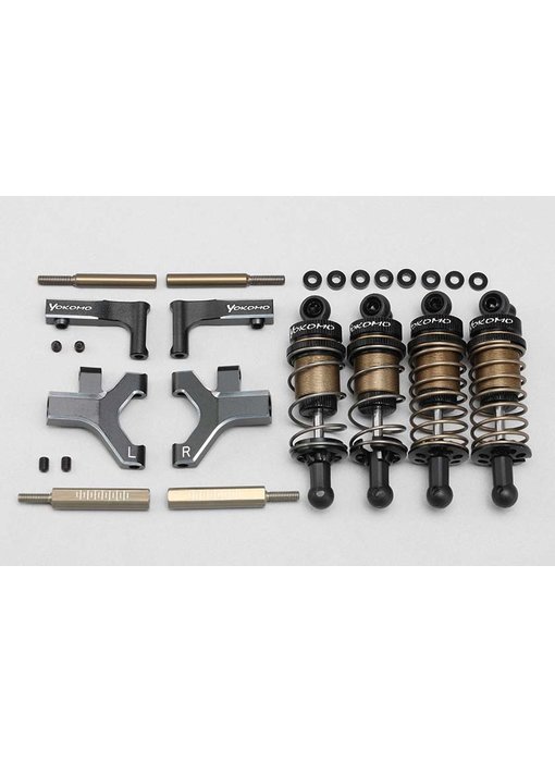 Yokomo Up Grade 1 Aluminum Front Arm & Oil Damper Set for YD-2