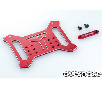 Overdose Alum. Battery Plate Set for GALM, GALM ver.2 / Red