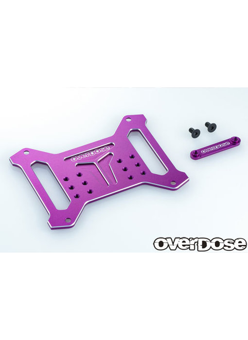 Overdose Alum. Battery Plate Set for GALM, GALM ver.2 / Purple