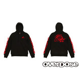 Overdose Pullover Hoodie / Color: Black / Size: L