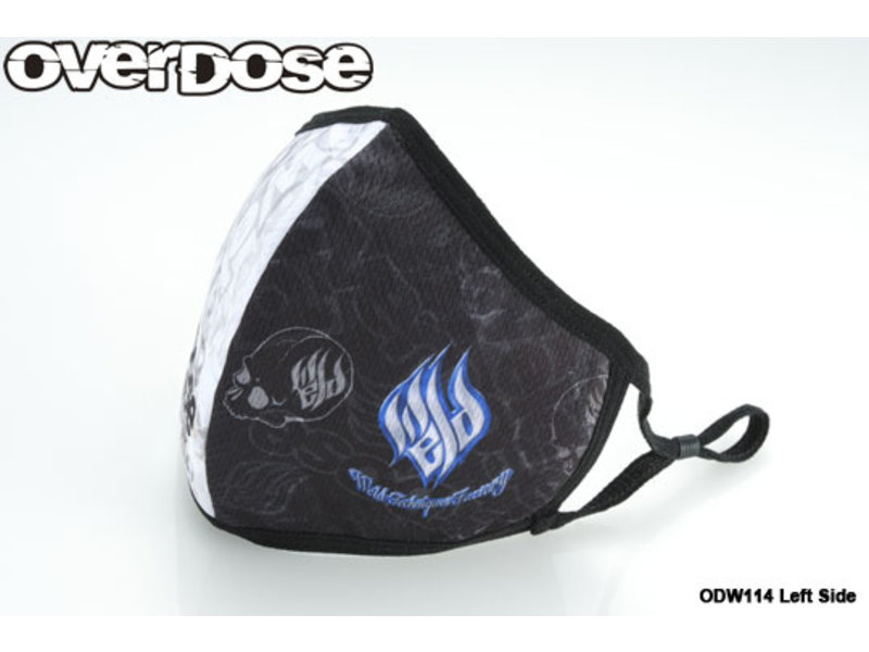 Overdose Face Mask - Black & White Overdose Face Mask - Black & White