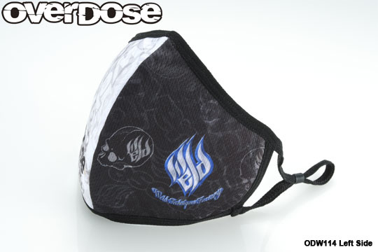Overdose Face Mask - Black & White Overdose Face Mask - Black & White