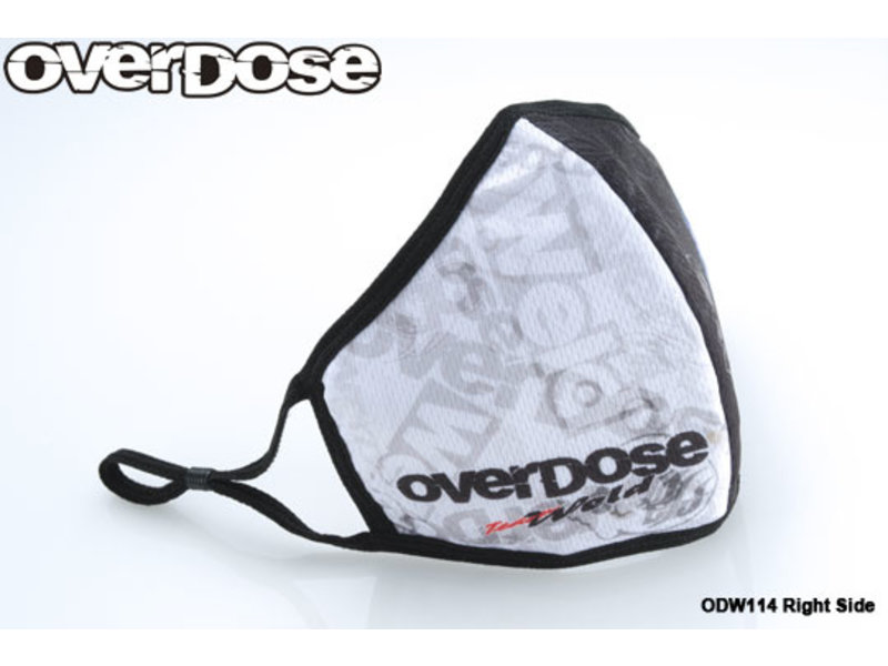 Overdose Face Mask - Black & White Overdose Face Mask - Black & White