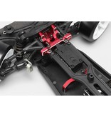 Yokomo Y2-202SLR - Lightweight Slide Rack Bulkhead Set V2 for YD-2 - Red