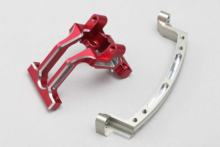 Yokomo Light Weight Slide Rack Bulkhead Set V2 - Red Yokomo Light Weight Slide Rack Bulkhead Set V2 - Red