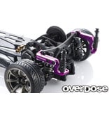 Overdose Aluminum Rear Body Mount for GALM, GALM ver.2 / Color: Purple