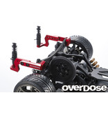 Overdose Aluminum Rear Body Mount for GALM, GALM ver.2 / Color: Red