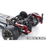 Overdose Aluminum Rear Body Mount for GALM, GALM ver.2 / Color: Red