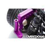 Overdose Aluminum Rear Body Mount for GALM, GALM ver.2 / Color: Black