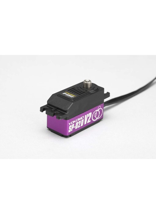 Yokomo RWD Drift Spec Programmable Coreless Low Profile Servo - Purple