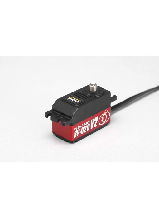 Yokomo RWD Drift Spec Programmable Coreless Low Profile Servo - Red