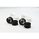 Drift Wheel JD7 (2) / Matte White / +8mm