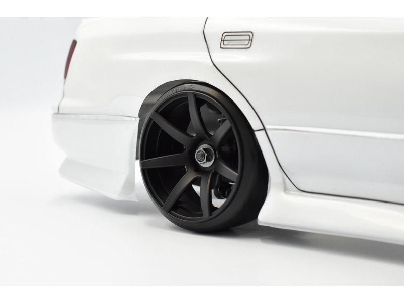 ReveD Drift Wheel JD7 (2pcs) / Color: Matte White / Offset: +8mm