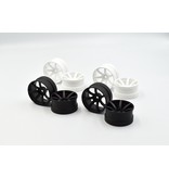 ReveD Drift Wheel JD7 (2pcs) / Color: Matte White / Offset: +6mm