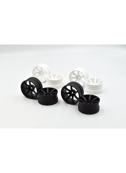 ReveD Drift Wheel JD7 (2) / Matte White / +6mm