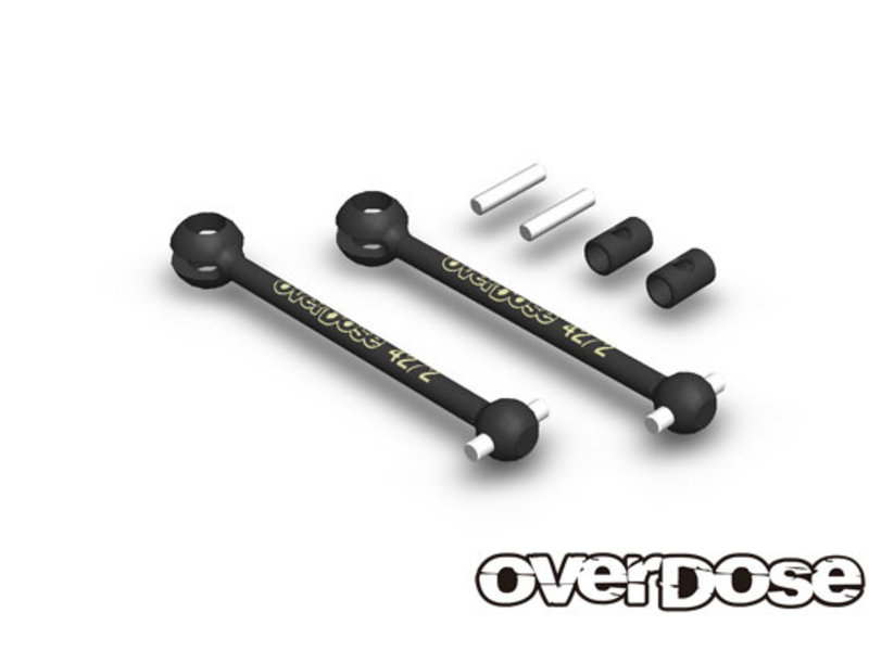 Overdose Drive Shaft & Spider Set 42mm (2mm Pin/Spider, Pin)