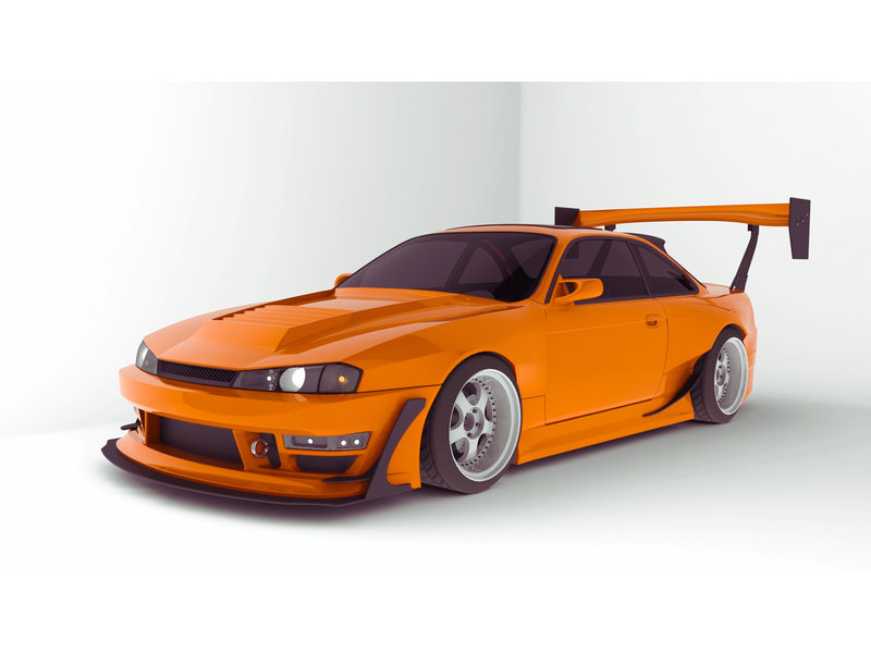 Rc Arlos 24K3100 - Nissan Silvia S14 Kouki Seiji Clear Body