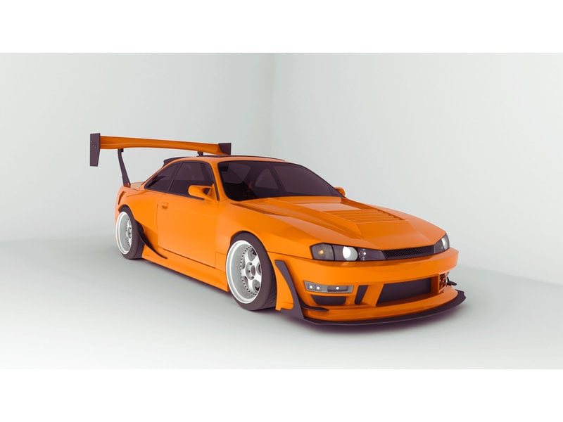 Rc Arlos 24K3100 - Nissan Silvia S14 Kouki Seiji Clear Body