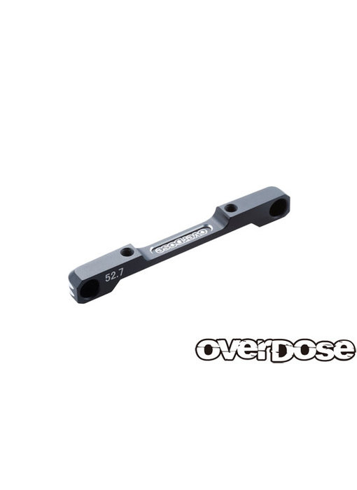 Overdose Alum. Low Mount Suspension Mount 57.2mm TC for GALM series / Black