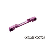 Overdose Aluminum Low Mount Suspension Mount 57.2mm TC for GALM series / Color: Purple