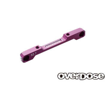 Overdose Alum. Low Mount Suspension Mount 57.2mm TC for GALM series / Purple