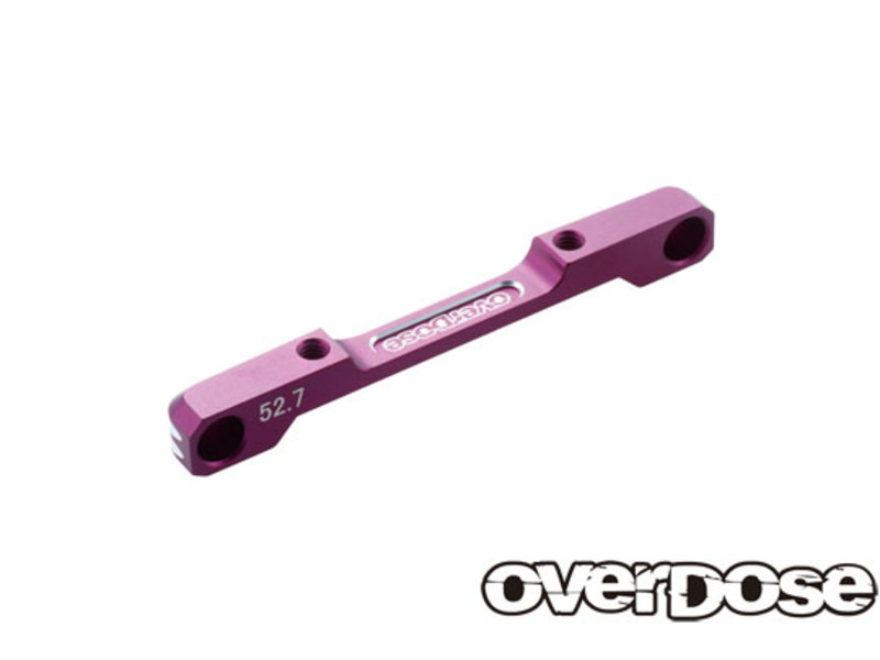 Overdose Aluminum Low Mount Suspension Mount 57.2mm TC for GALM series / Color: Purple