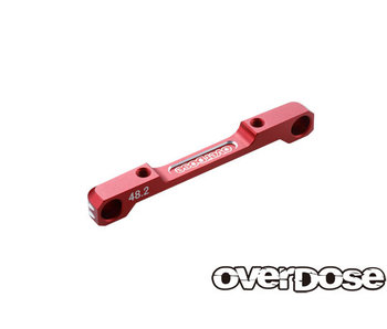 Overdose Alum. Low Mount Suspension Mount 48.2mm TC for GALM series / Red