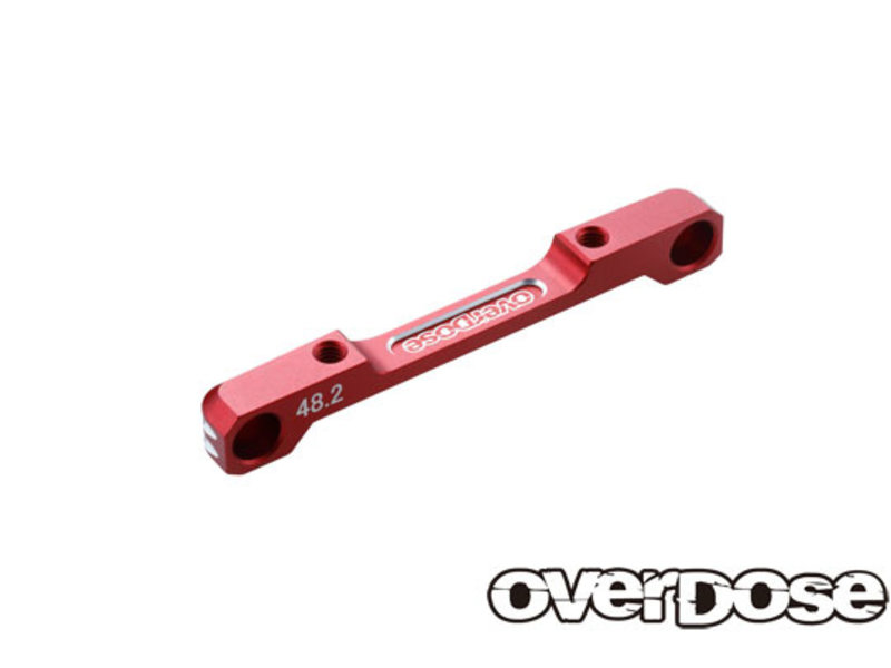 Overdose Aluminum Low Mount Suspension Mount 48.2mm TC for GALM series / Color: Red