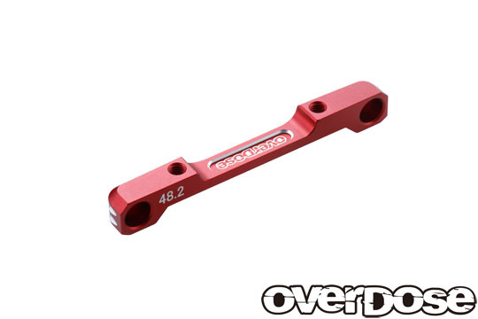 Overdose TC Alum. Low Mount Suspension Mount 48.2mm - Red Overdose TC Alum. Low Mount Suspension Mount 48.2mm - Red