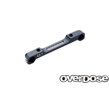 Overdose Alum. Low Mount Suspension Mount 43.7mm TC for GALM series / Black