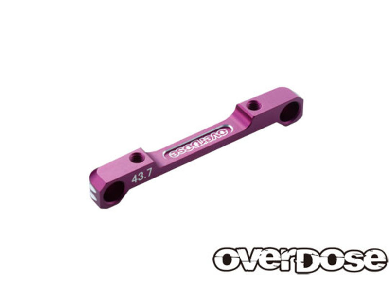 Overdose Aluminum Low Mount Suspension Mount 43.7mm TC for GALM series / Color: Purple