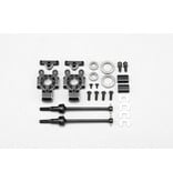 Yokomo Y2-415ART - Aluminum 3-Piece Rear Hub Carrier Set for YD-2