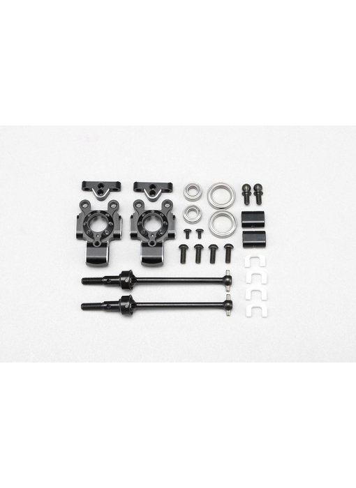 Yokomo Aluminum 3-Piece Rear Hub Carrier Set for YD-2