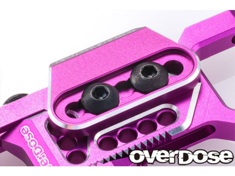 Overdose Adjustable Aluminum Rear Suspension Arm Type-3 for OD / Color: Purple