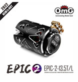 RC OMG EPIC-2-13.5T/L/BK - EPIC-2 Brushless Motor 13.5T / Color: Black