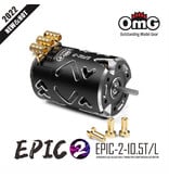 RC OMG EPIC-2-10.5T/L/BK - EPIC-2 Brushless Motor 10.5T / Color: Black