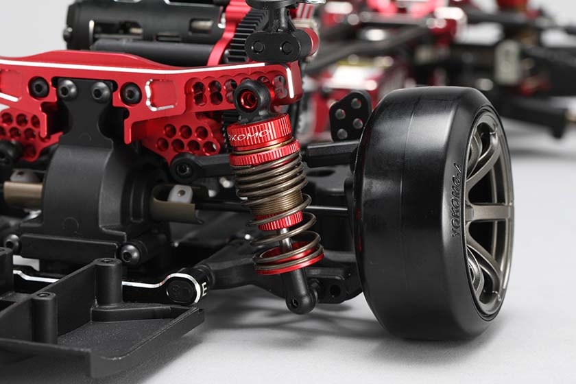thumbnail image 2 of Yokomo D-165 ALUMINIUM FRONT KPI STEERING BLOCK SET FOR RWD (L/R 2 of 12