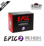 RC OMG EPIC-2-10.5T/L/RD - EPIC-2 Brushless Motor 10.5T / Color: Red