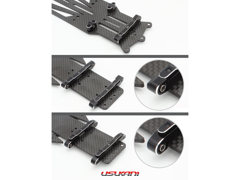 Usukani NGE-OP39 - AL Short Suspension Mount End Set