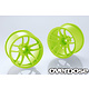 R-SPEC Work Emotion CR Kiwami 30mm / Lime Yellow / 9mm (2)