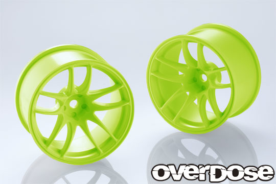 Overdose R-SPEC WORK EMOTION CR Kiwami 30mm - Lime Yellow Overdose R-SPEC WORK EMOTION CR Kiwami 30mm - Lime Yellow