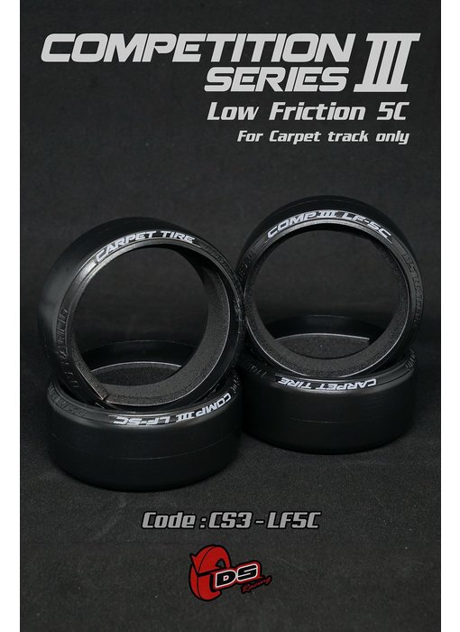 DS Racing Drift Tire Comp. III LF-5C (4)