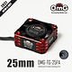 Alum. Frame Cooling Fan for ESC / 25mm / Red