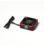 RC OMG Aluminum Frame High Speed Cooling Fan / Size: 30mm / Color: Red