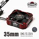 Alum. Frame Cooling Fan / 35mm / Red