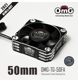 RC OMG Aluminum Frame High Speed Cooling Fan / Size: 50mm / Color: Black