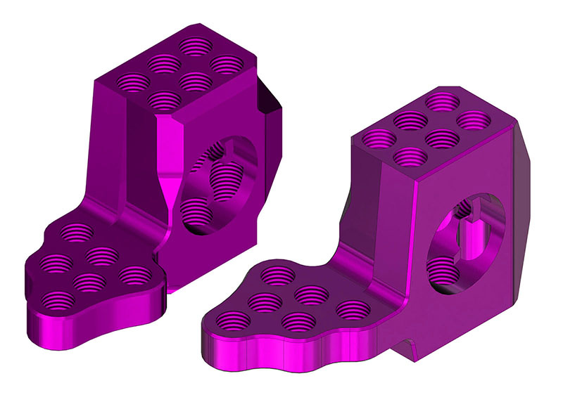 Wrap-Up Next GX Front Knuckle V4 - Purple Wrap-Up Next GX Front Knuckle V4 - Purple