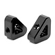 2-Way Delta Mount - Black (2pcs)